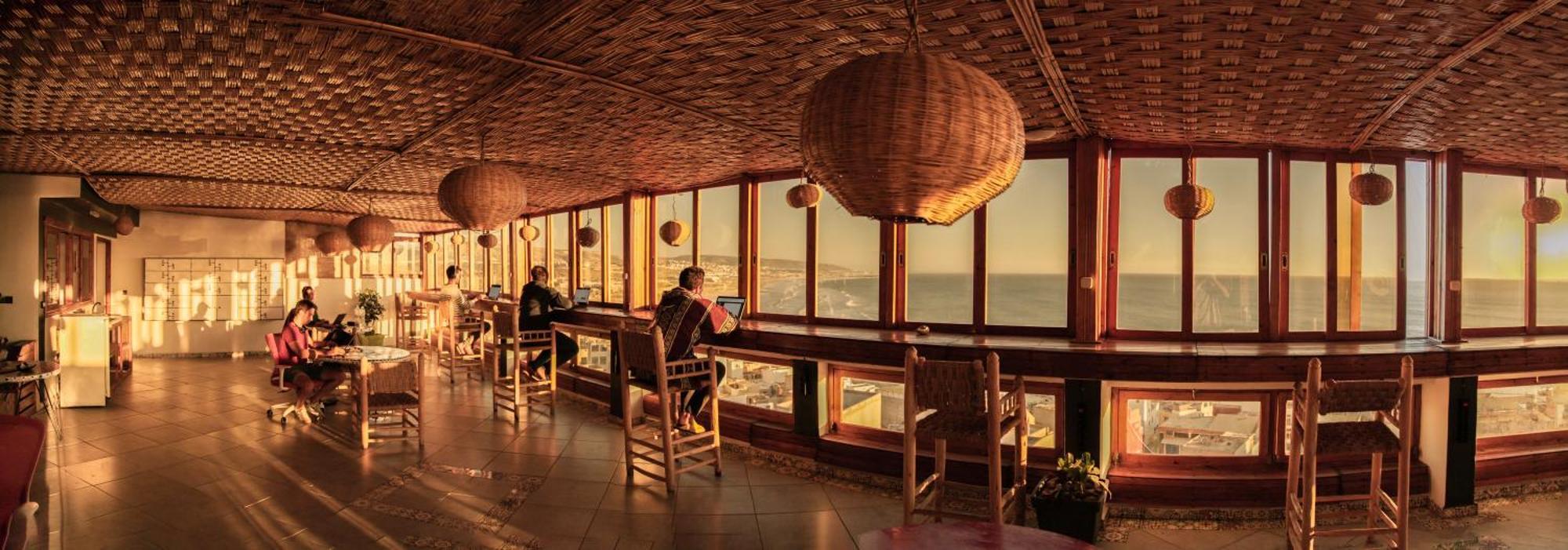 Adventurekeys Surf Yoga Cowork Bed & Breakfast Taghazout Bagian luar foto