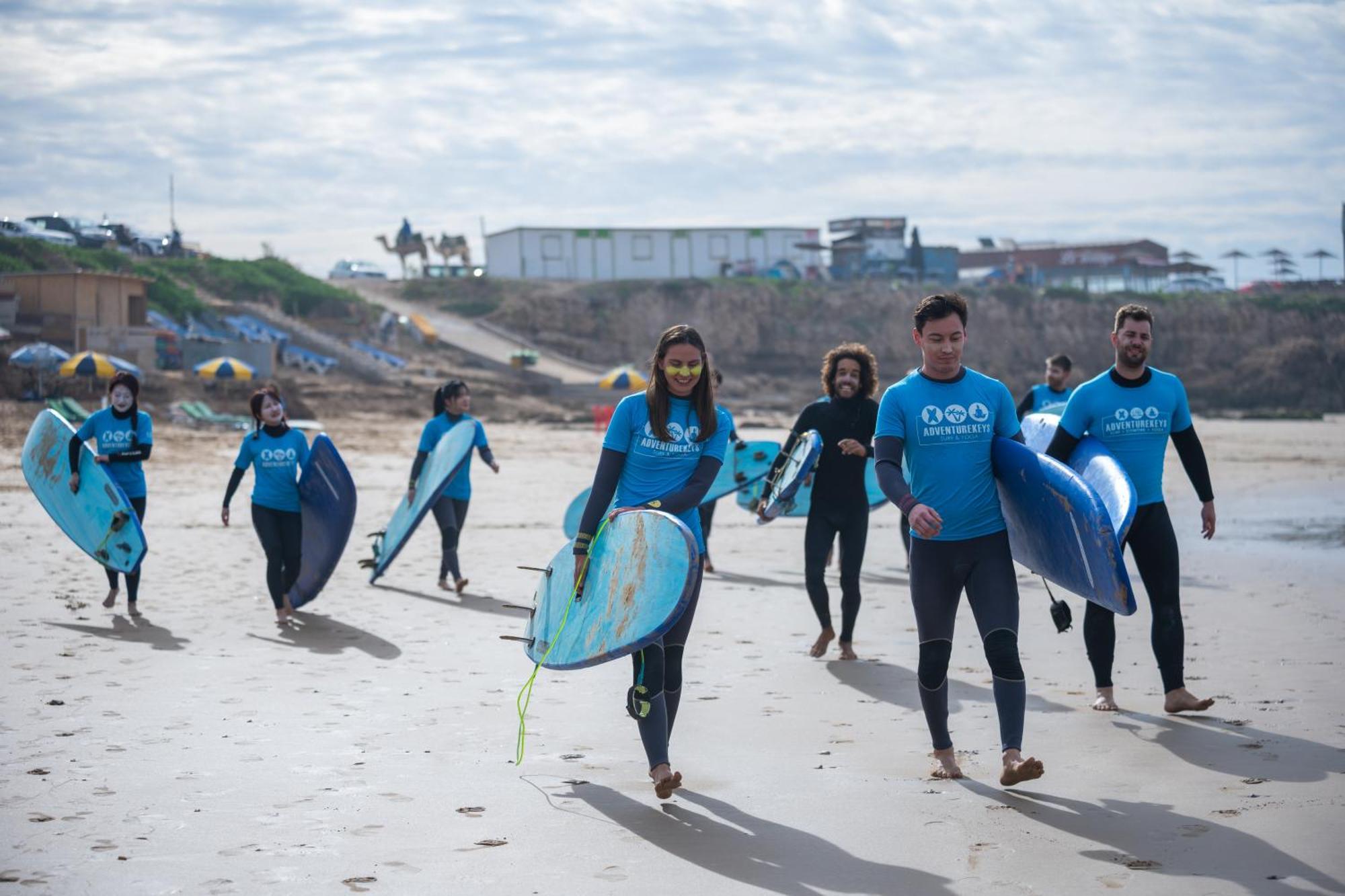 Adventurekeys Surf Yoga Cowork Bed & Breakfast Taghazout Bagian luar foto