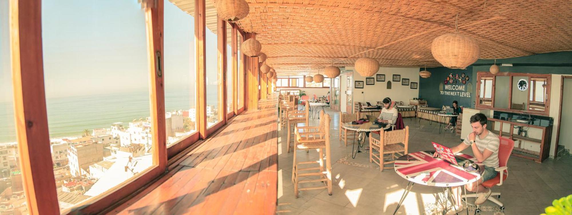 Adventurekeys Surf Yoga Cowork Bed & Breakfast Taghazout Bagian luar foto
