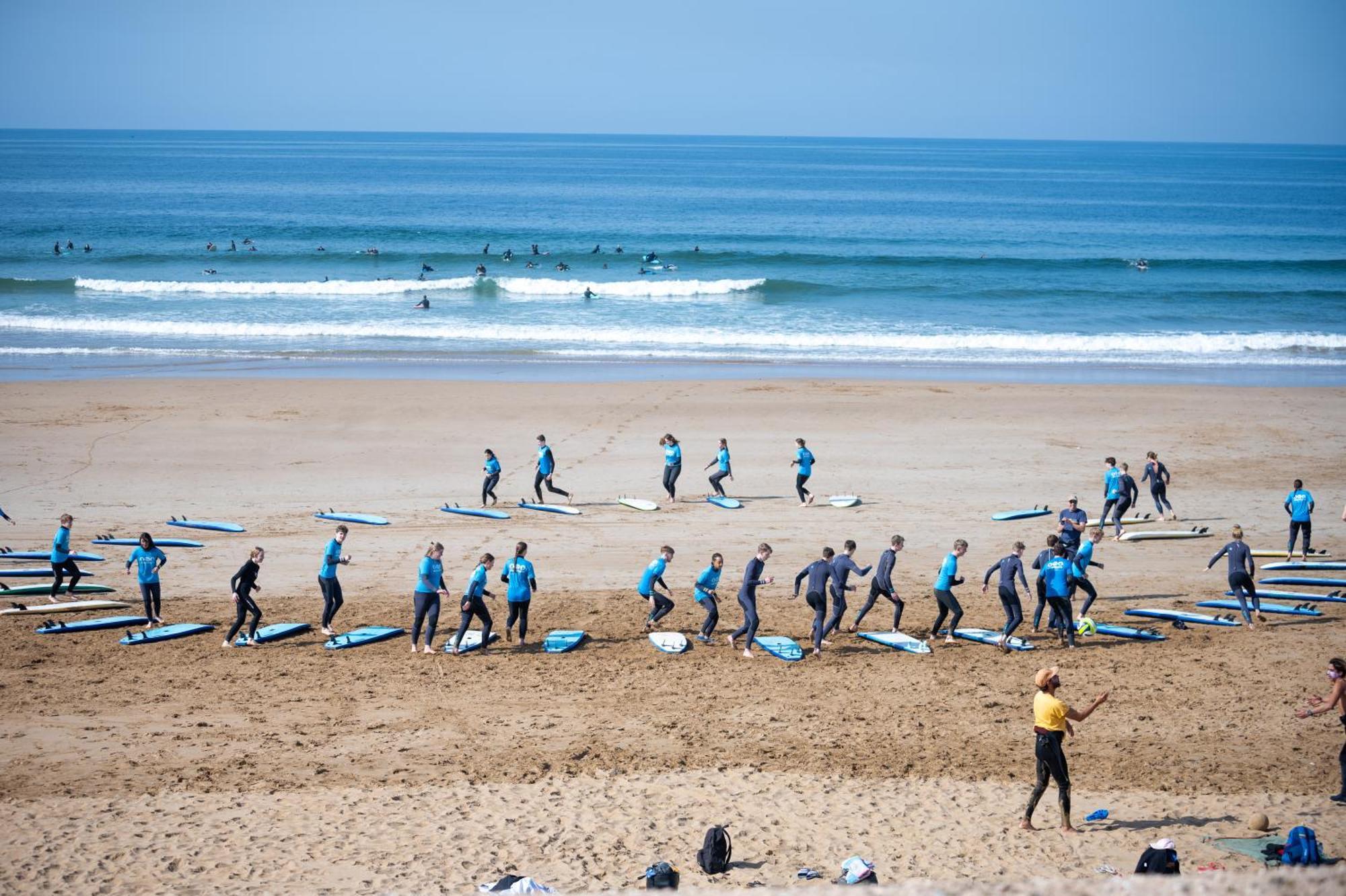 Adventurekeys Surf Yoga Cowork Bed & Breakfast Taghazout Bagian luar foto