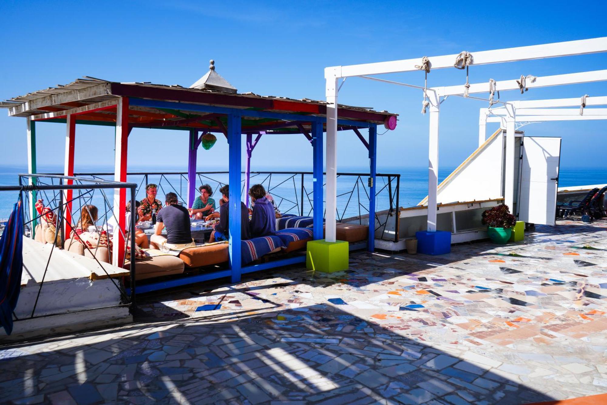 Adventurekeys Surf Yoga Cowork Bed & Breakfast Taghazout Bagian luar foto